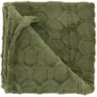 Unique living plaid thor winter green 150x200cm