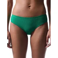 Pentik Geribbelde Mid-rise Hipster Bikini Onderkant