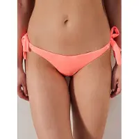 Pentik Laag uitgesneden Braziliaanse bikini onderstuk met lintdetail