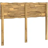 vidaXL Live Edge Hoofdbord ROSTOCK Witgewassen 160 cm