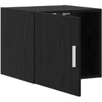 vidaXL Wandkast Zwart eiken 45 x 42,5 x 40 cm Bewerkt hout