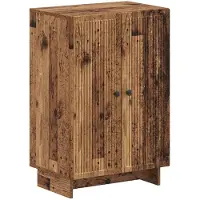 vidaXL Schoenenkast EDE 59,5 x 39,5 x 90 cm Bewerkt hout Oud hout