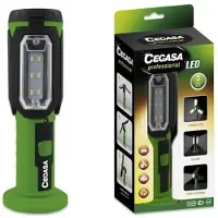 Cegasa Professional Led 3 Led Panels And Front Light 3 Lighting Modes Operates On 3 Aaa Batteries Zaklamp