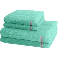 Ross Handdoek 'Sinfonie' turquoise