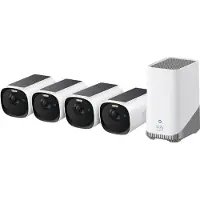 Eufy EufyCam E40 4-Pack + HomeBase 3