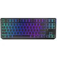 Endorfy Thock TKL gaming toetsenbord, draadloos, rood/zwart, USB, Kailh Red switches, US layout