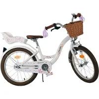 Ginza.se Blossom Kinderfiets - Meisjes - 18 inch - Roze - Terugtraprem en 1 Handrem