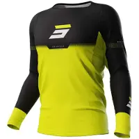 Shot Maillot Manches Longues Rogue Stok Neon Yellow || Maat: L