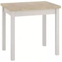 Furnlux Classic FURNLUX Eettafel Flip, beige, 80 cm / Hoofdkleur: Beige / Afmetingen: 80 x 78 x 80 cm