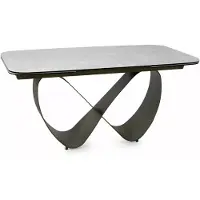 Furnlux Classic FURNLUX Eettafel Iris, beige, 160 cm / Hoofdkleur: Beige / Afmetingen: 160 x 76 x 95 cm
