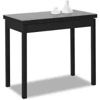 Dripio Klaptafel, keukentafel, grijs, 80x40 tot 80x80 cm