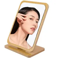 Dripio Spiegel voor make-up, verstelbare spiegel voor op tafel, 22x16 cm