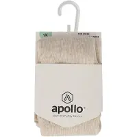 Apollo Basic Cotton Maillot - Maat 68/74 - Light Beige Melange