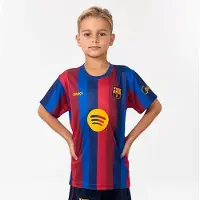 FC Barcelona Thuis Shirt Kids 26/27 - Maat 152 - Voetbalshirt Kinderen - Polyester - Officiële Fanmerchandise