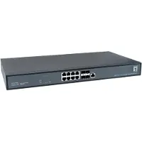 LevelOne Switch 8x10GE/4x10GSFP+ 19", Beheerde L3 switch - 10 Gbps