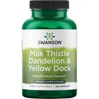 Swanson Health Premium Mariadistel, Paardenbloem & Gele Dok