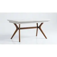 JVmoebel Tafel, modern design, kleur wit, nieuw, comfortabel, praktisch, uitschuifbaar, rechthoekig