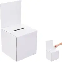 OEM Stembiljettenbox van karton, 15,5 x 15,5 x 15,5 cm, met gleuf