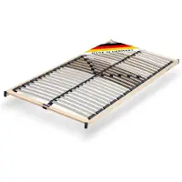 Dripio Lattenbodem, 100x200 cm, 28 lamellen, 5 zones, verstelbare stevigheid, GS-gekeurd