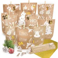 Dripio Adventskalender om zelf te vullen, papier/karton, 50 gram