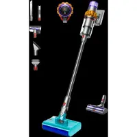 Dyson V15 Detect + Car Cleaning Kit Submarine Head - Steelstofzuiger Accuduur 60 Min Geel/nikkel