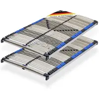 Dripio Lattenbodem Pure NV 44, 7 zones, 90x200 cm, dubbelpakket, vast