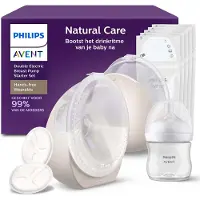 Philips AVENT Philips Double Breast Pump Starter Set - Natural Care Handsfree Draagbaar - SCF495/21