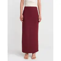 Dilvin Hoge Taille Maxi Potloodrok