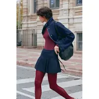 Dilvin Hoge Taille Mini Skater Rok