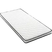 Kein Hersteller Federkernmatras 90x200, H3, 12 cm, met ergonomische modules, voor lendensteun, opgerold