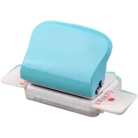 Gistuch Mini-boekbindmachine: Maakt snel en nauwkeurig meerdere gaten, handmatig, ideaal voor kantoren, scholen en thuisgebruik