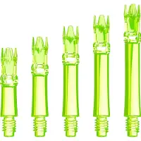 L-Style L-System Shafts Clear Neon Yellow - Dart Shafts