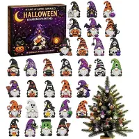 Merkloos Halloween Countdown Kalender met Strass Decoraties