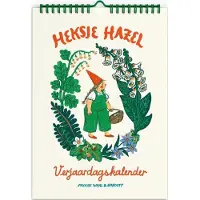 Merkloos Verjaardagskalender Heksje Hazel - Voor het bijhouden van verjaardagen