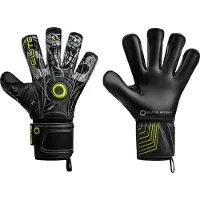 Elite Sport Vibora Keepershandschoenen Zwart Felgeel Grijs