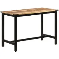 Merkloos Eettafel van Massief Mango Hout, 110 x 60 x 76 cm