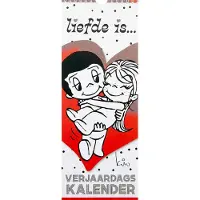 Merkloos Verjaardagskalender - Set van 5 - Mix Credit