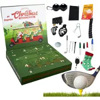 Merkloos Golf Adventskalender 2025 met 24 Verrassingen