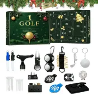 Merkloos Kerst Countdown Kalender voor Golfers