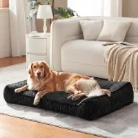 Merkloos Orthopedisch Hondenbed voor Grote Honden, Wasbaar en Antislip