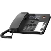 Gigaset Desk 600, bekabelde telefoon, zwart