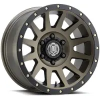I.C.O.N. Compression 17x8.5 6x135 6mm Offset 5in BS 87.1mm Bore Bronze Wheel