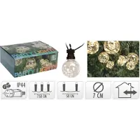 Progarden LED-lichtketting voor tuinfeesten, 100 lampen
