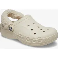 Crocs Baya Lined Fuzz Strap dames klompen wit maat 36/37
