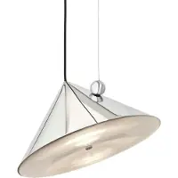 Tom Dixon Pose hanglamp Silver, Ø43x30 cm