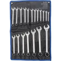 SW-Stahl SW-Stalen ringsleutelset 00919L, 370mm, 140mm, 57mm, gemaakt van chroom-vanadiumstaal, 3,673 kg, 3,7 kg