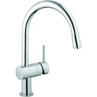GROHE enkele hendel kraan zinken Minta ND verchroomd