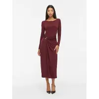 Vila Vijustine Lange Mouwen Maxi-jurk XXL EU dames