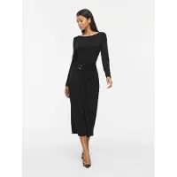Vila Vijustine Lange Mouwen Maxi-jurk XS EU dames
