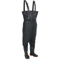vidaXL Waadpak met laarzen en riem maat 40 zwart